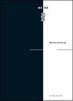 0303 Wahlverdichtung Kulturrisse 03/2003