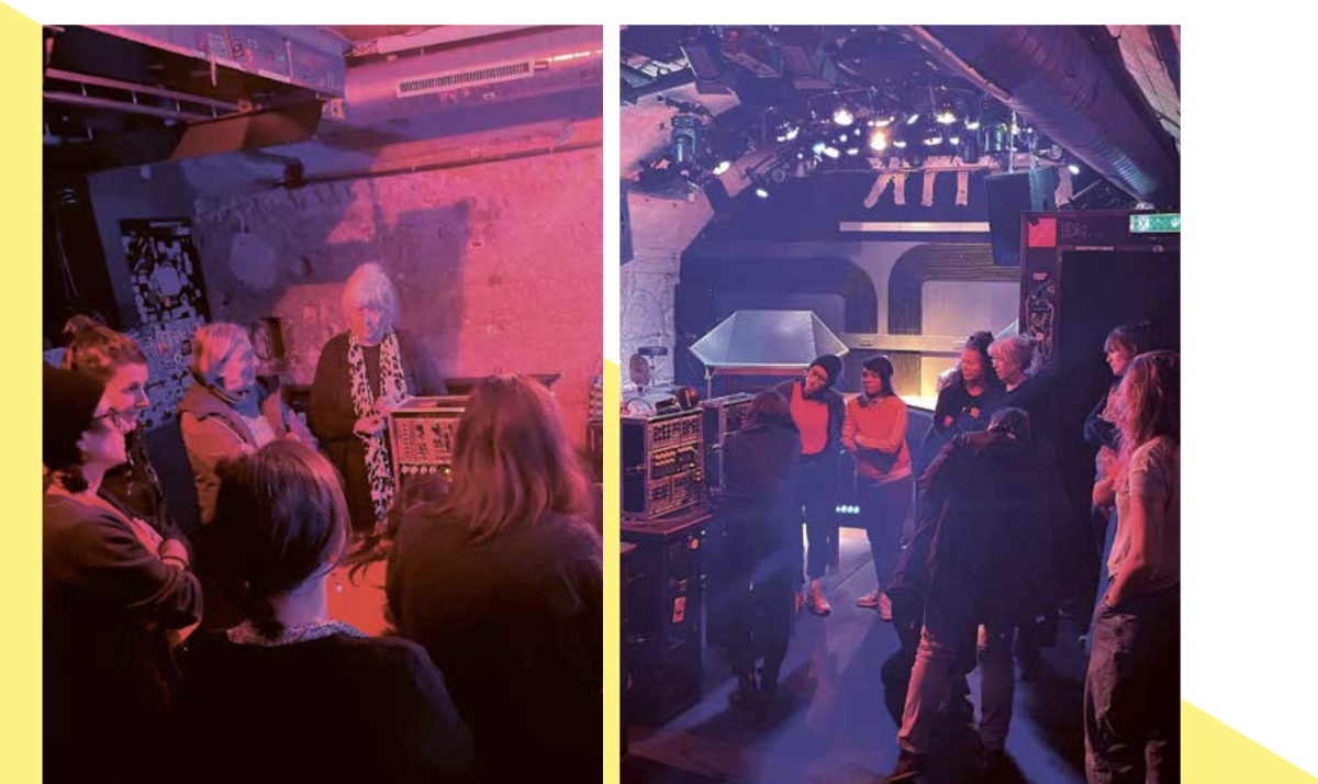 Workshop "Modulare Synthesizer" in Kooperation von Inseminoid und Freirad © Barbara Alt